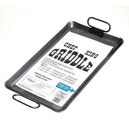 Amazon.com: Rocky Mountain Chef King 10 Gauge Steel Griddle, 12